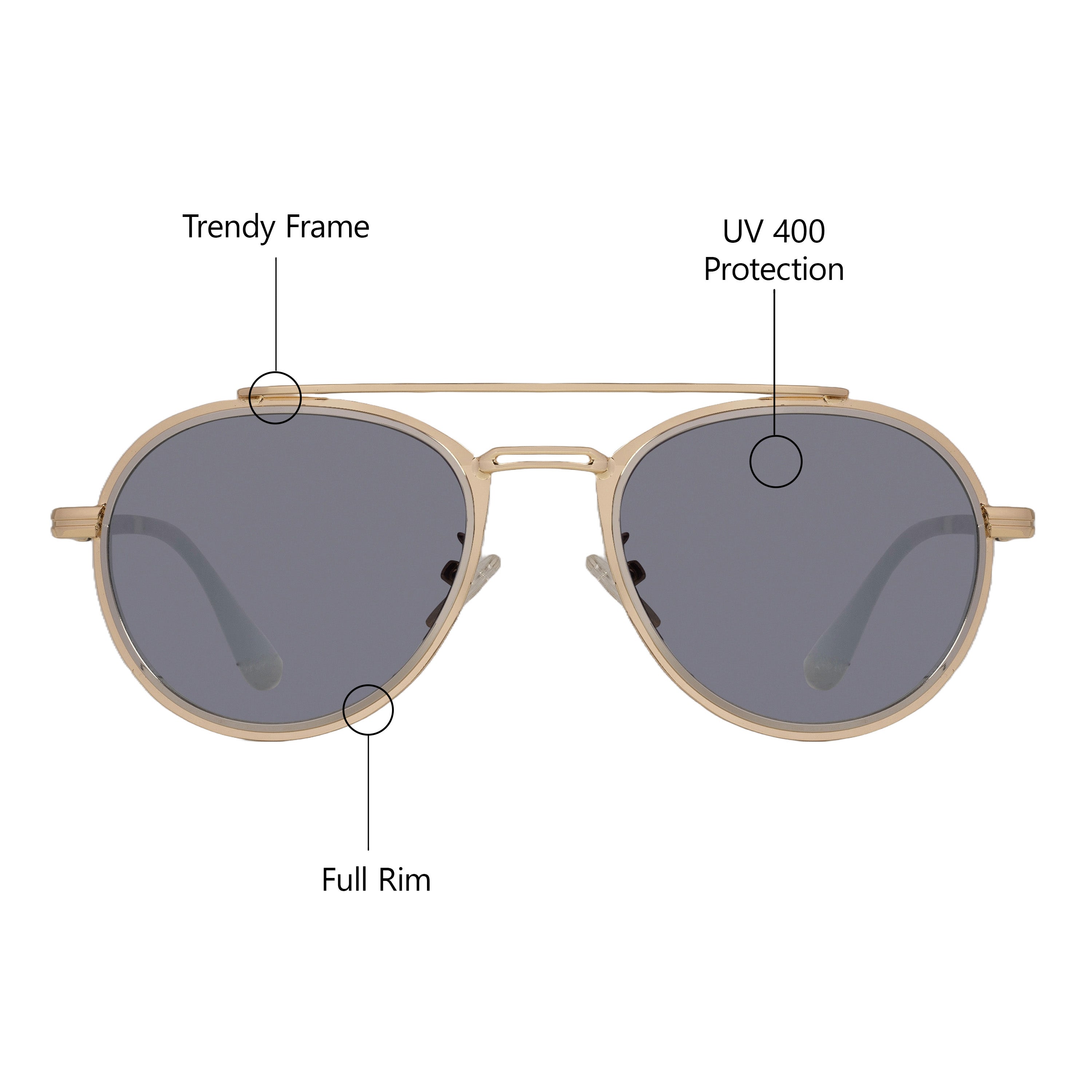 Bruno Aviator Sunglasses