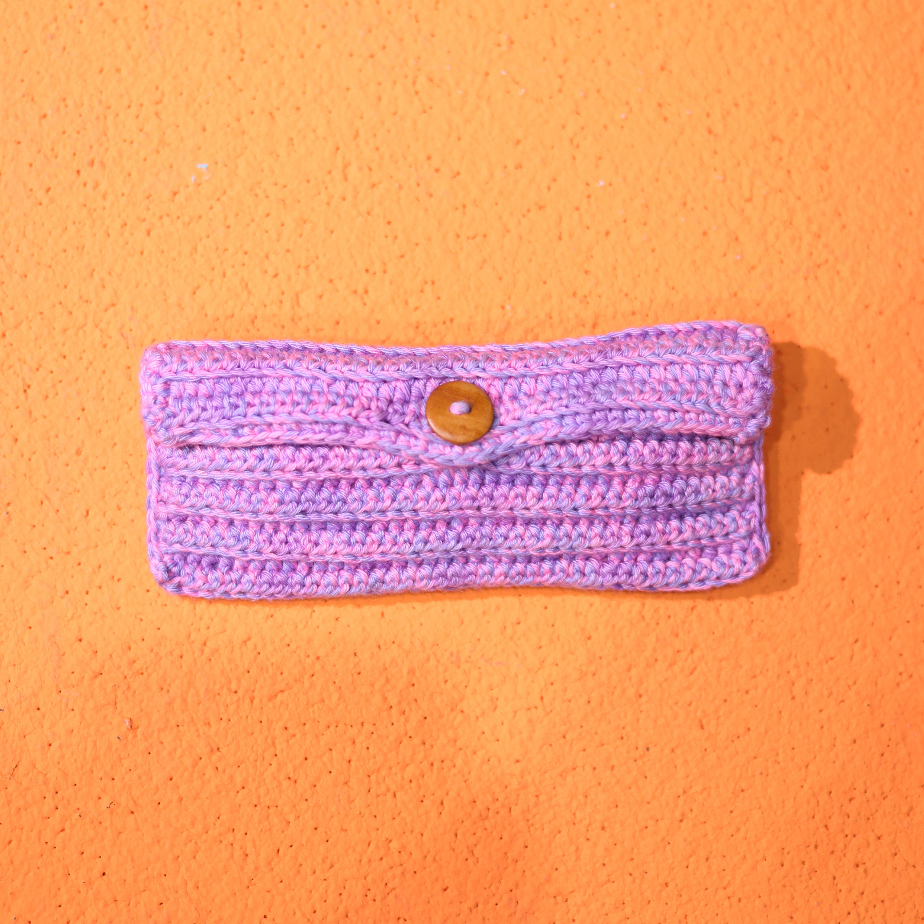 Crochet Eyewear Case (Pink)