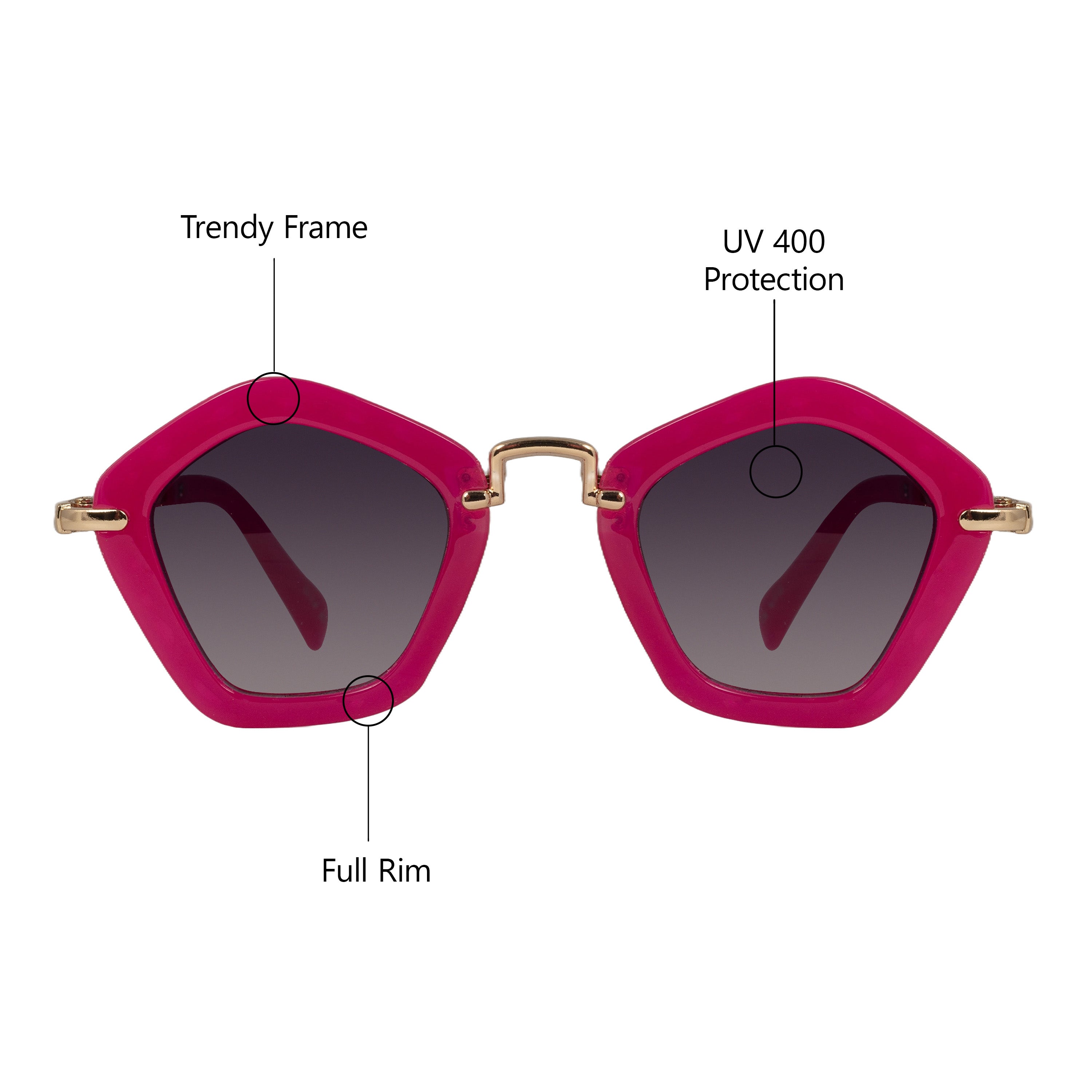 Kids Pentad Sunglass (UV 400 Protection)