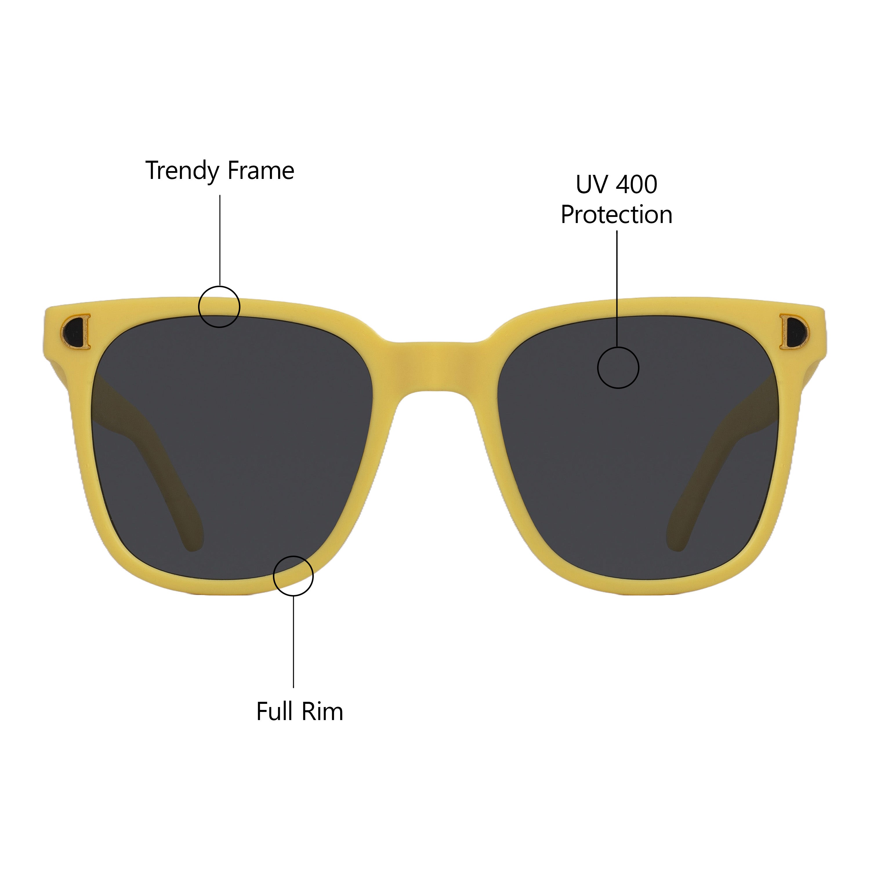 Kids Square Wayfarer (UV400 Protection)