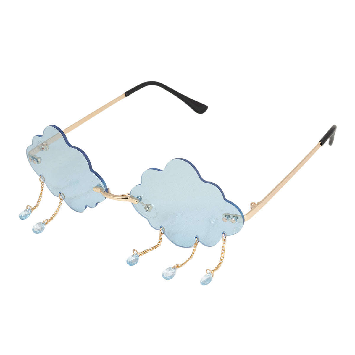 Rimless Pendant Sunglasses
