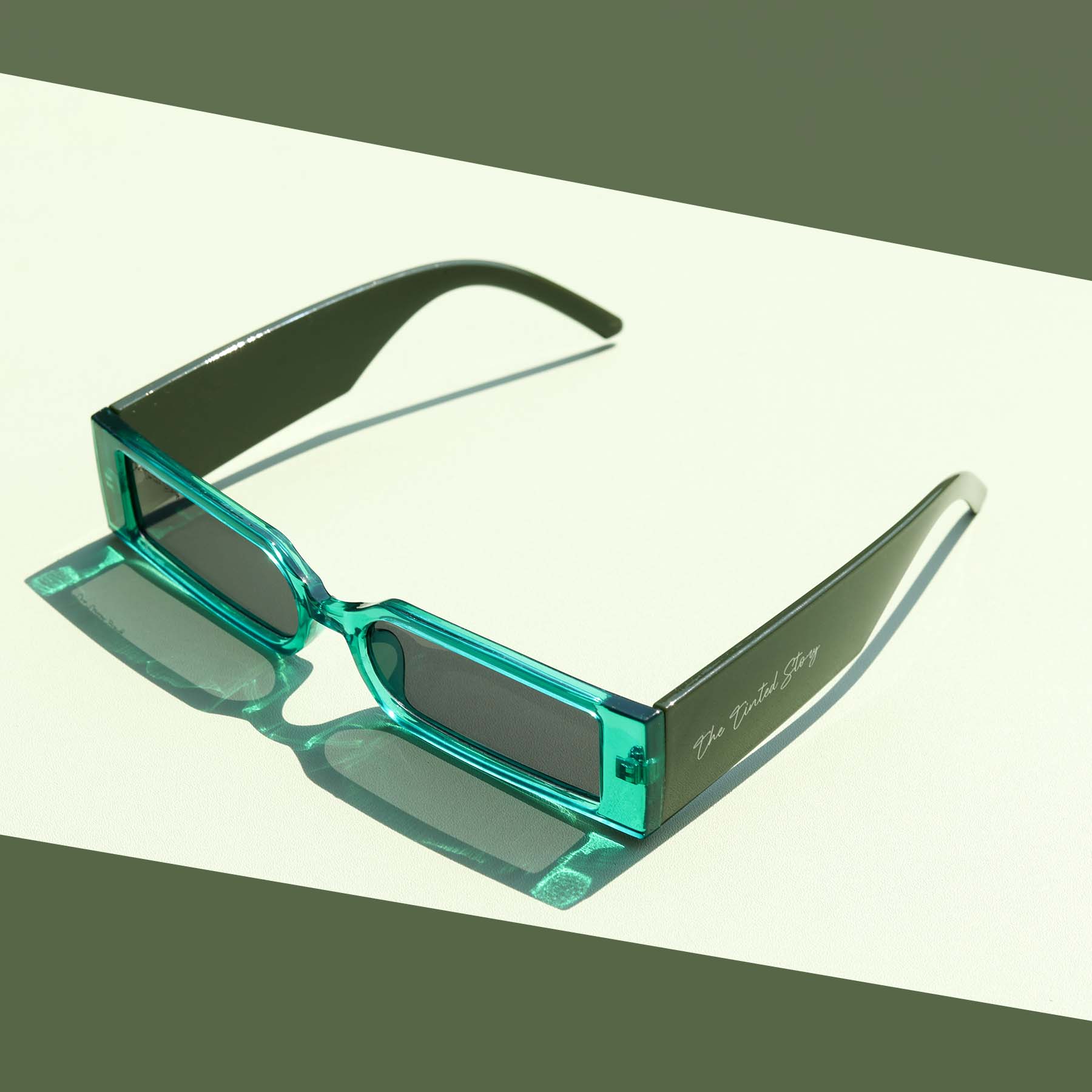 Rectangular Spy Glasses (UV400 Protection)