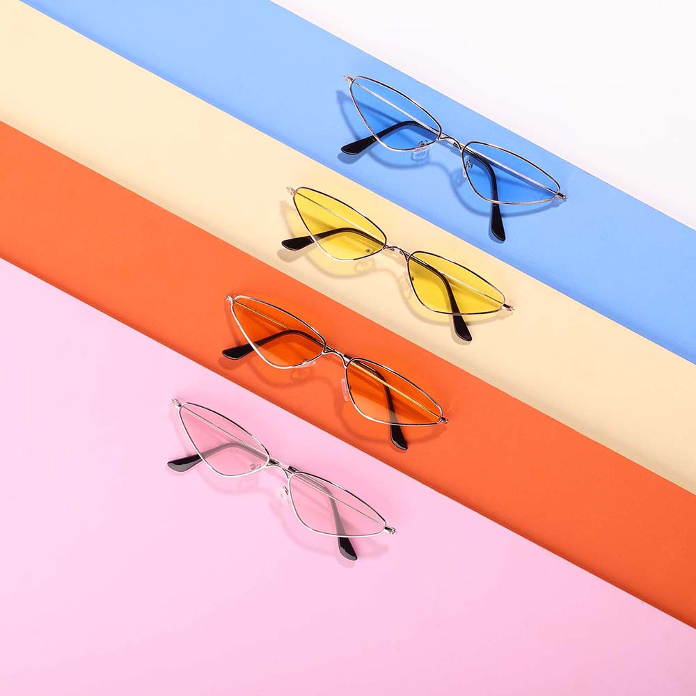 Sleek Triangle Party Sunglasses (UV 400 Protection)