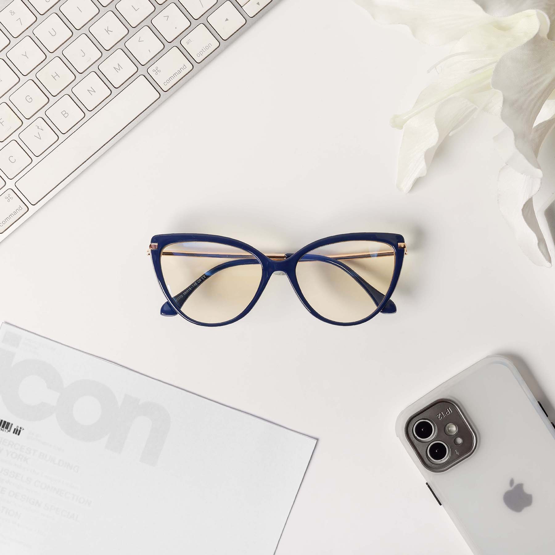 Original Cat-Eye Blue Ray Eyeglasses (UV 400 Protection)