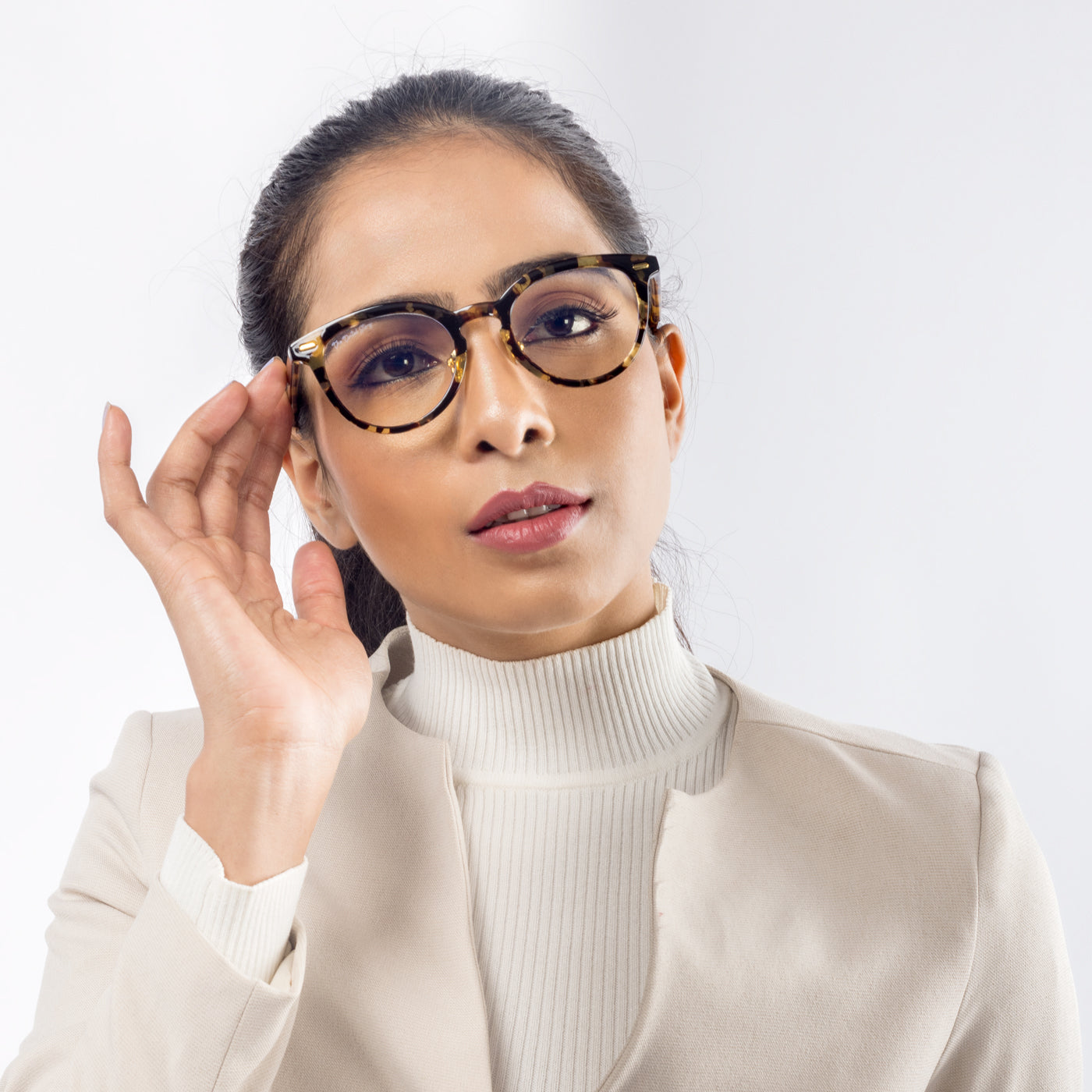 Blue Ray Oval Eyewear