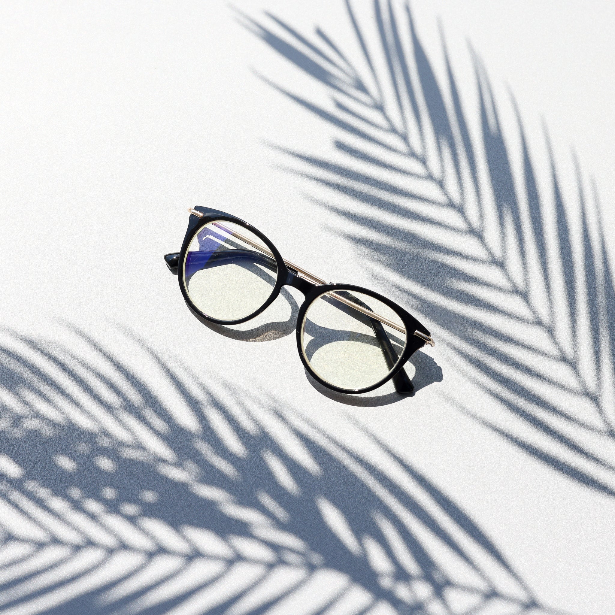 Blue Ray Round Eyeglasses