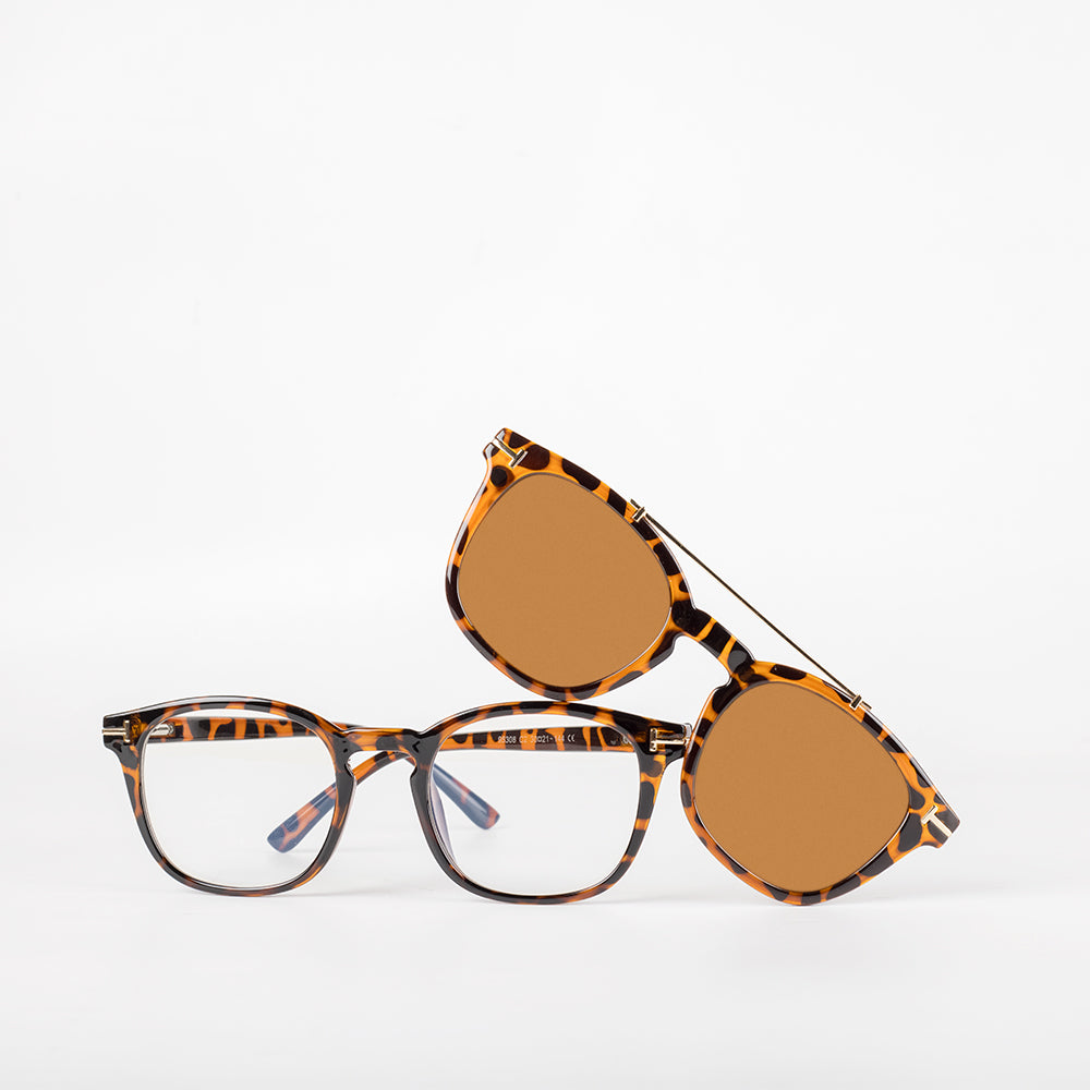 Beatrix Clip-On Eyeglasses