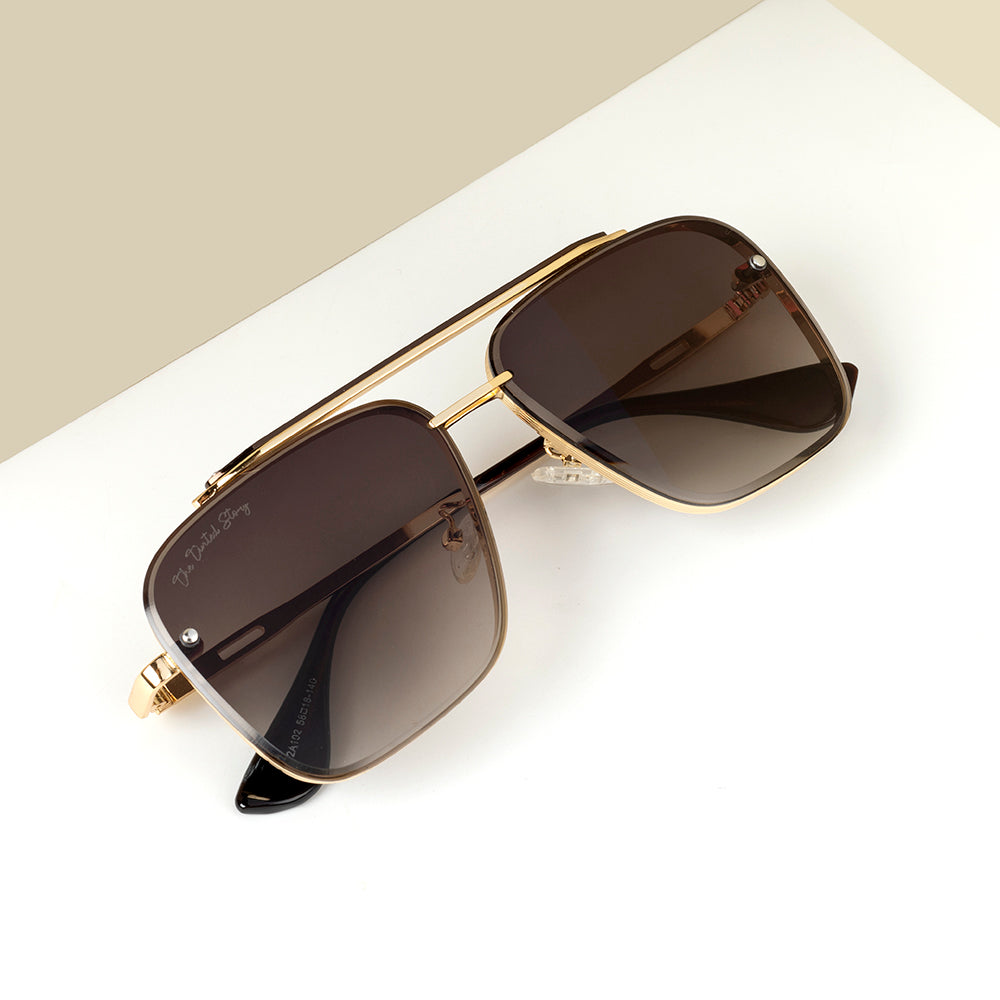 Myriad Aviator Sunglasses (UV400 Protection)