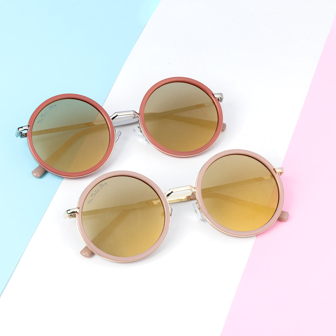 Esfera Round Sunglasses (UV 400 Protection)