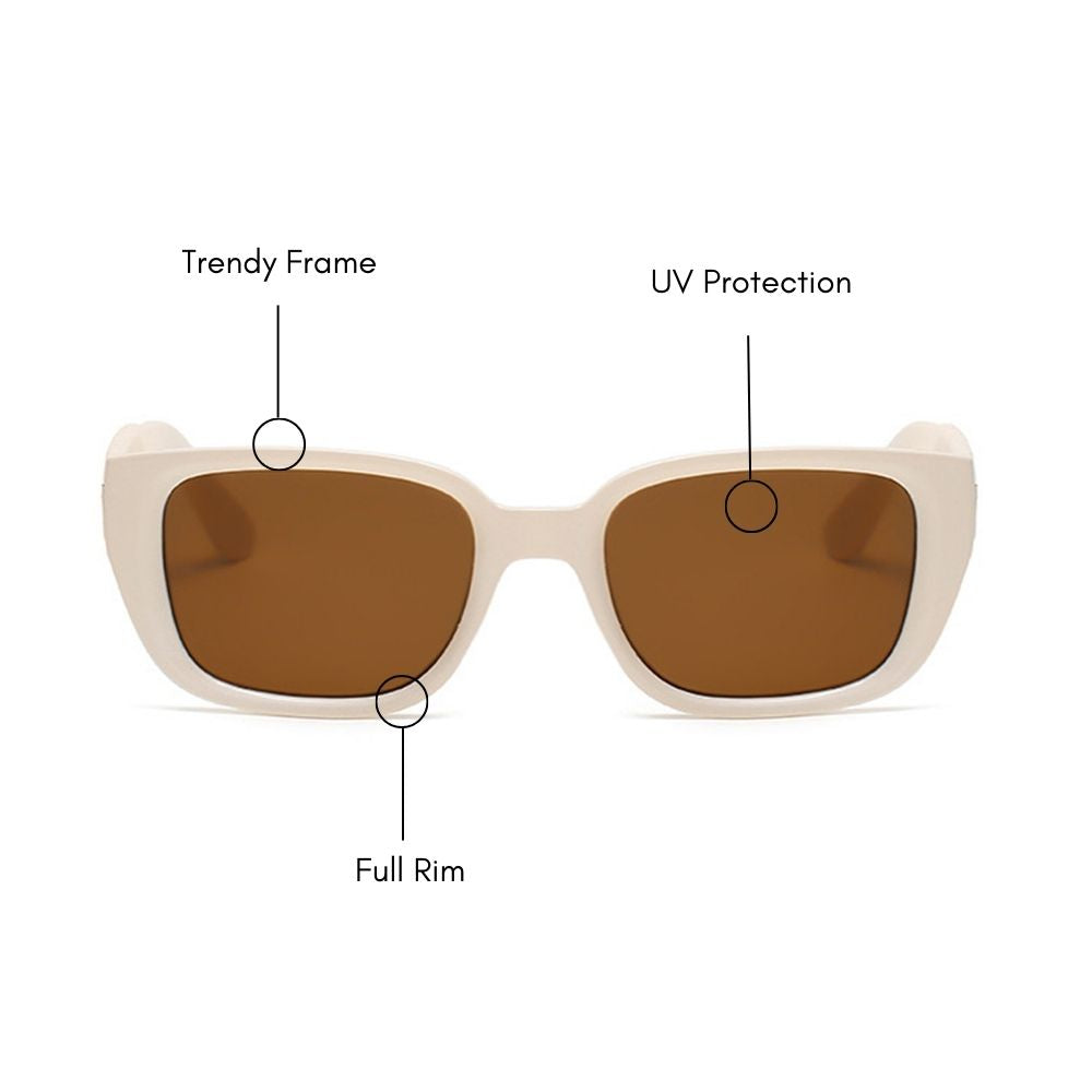 Oyster Wayfarer Sunglasses (UV 400 Protection)