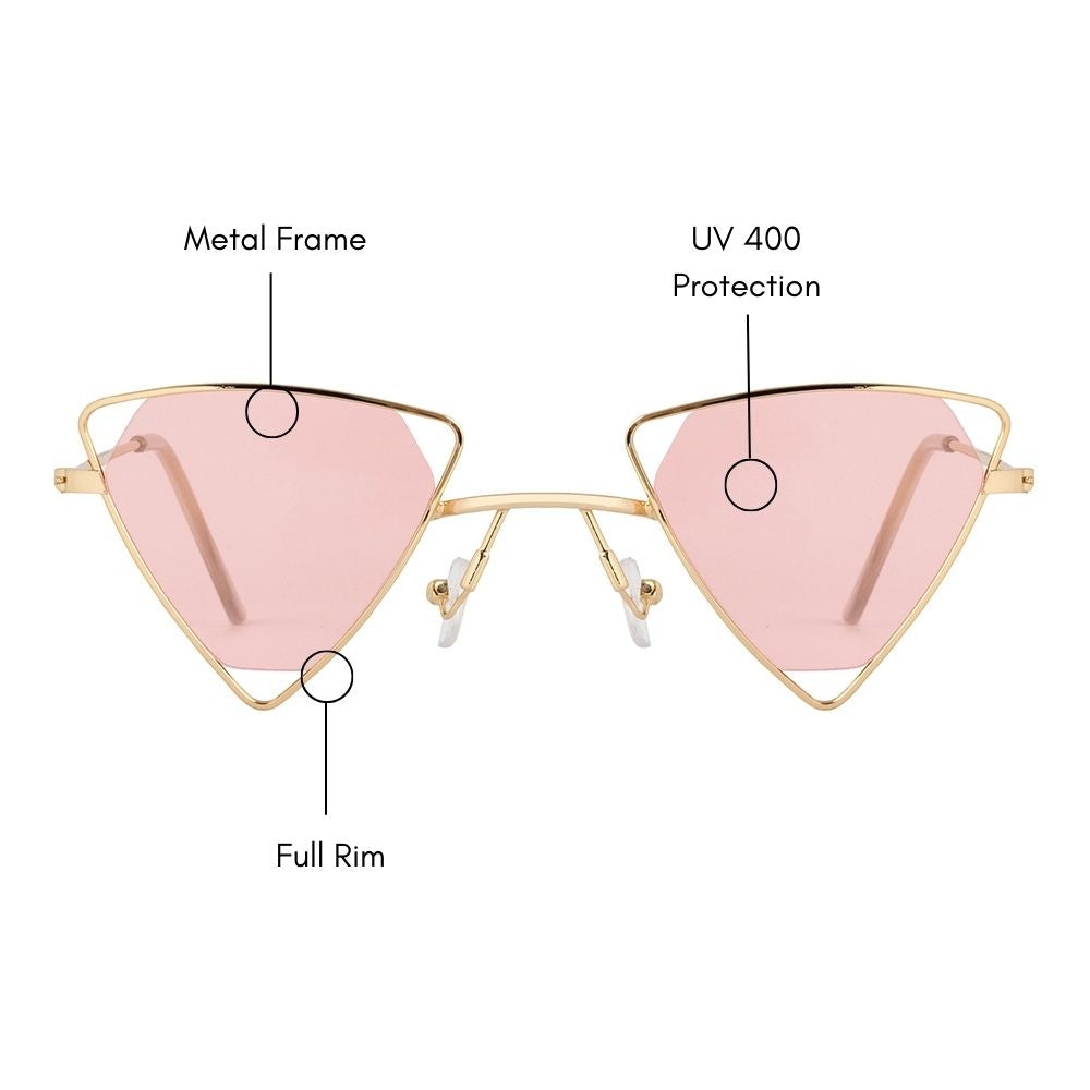 Punk Cut Out Sunglasses (UV400 Protection)