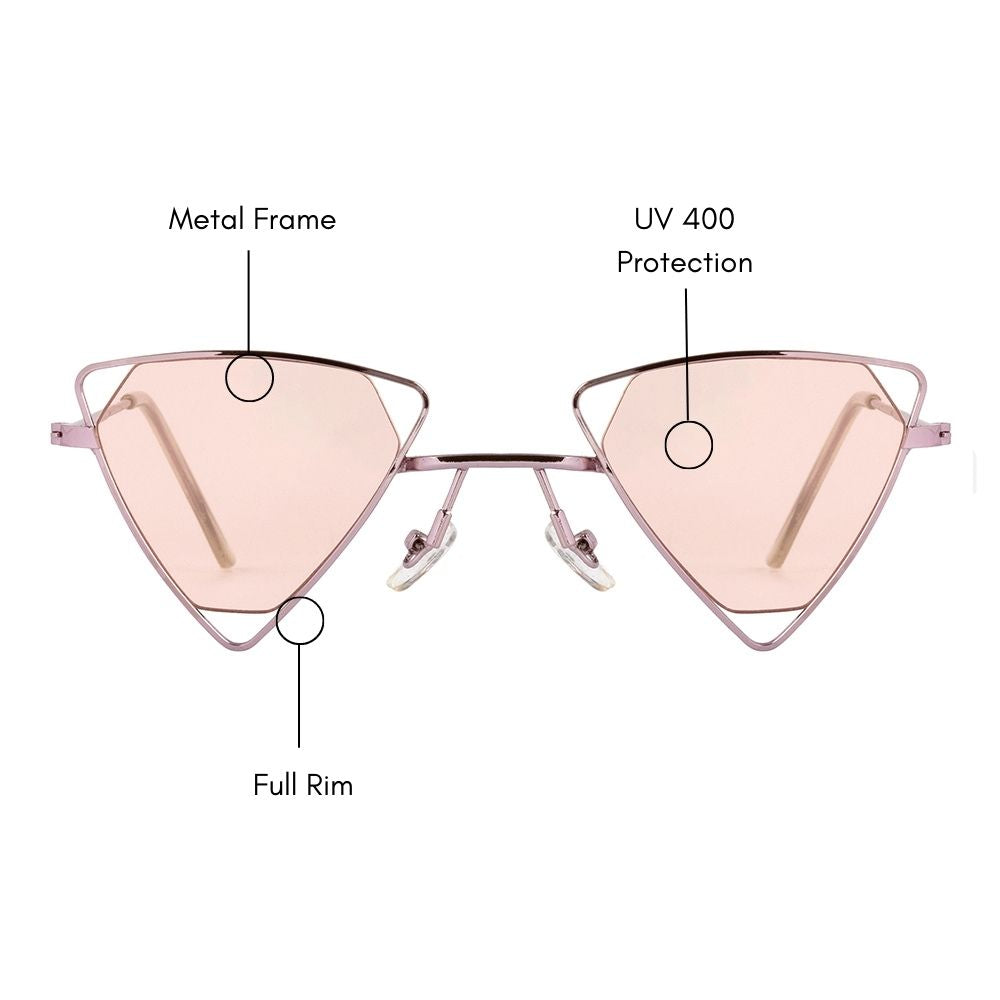 Punk Cut Out Sunglasses (UV400 Protection)