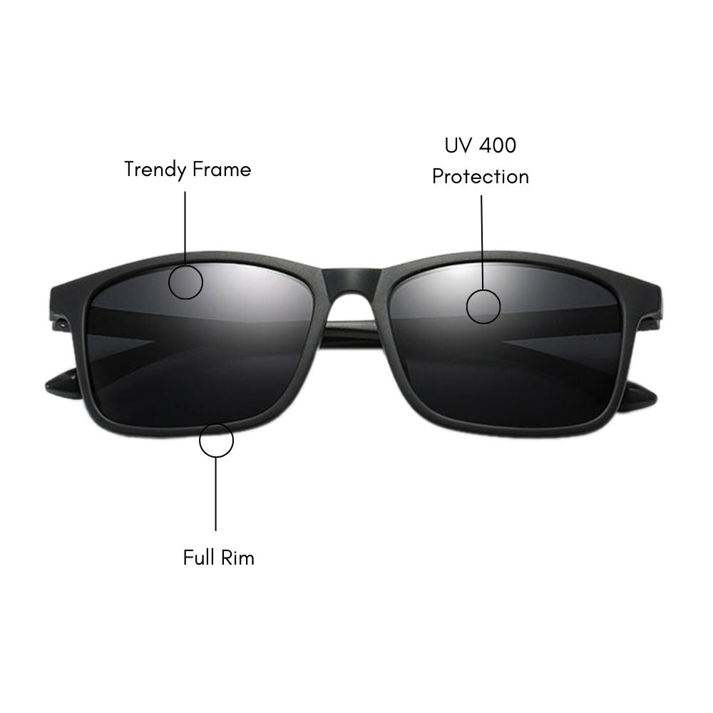 Raven Squared Wayfarer (UV 400 Protection)