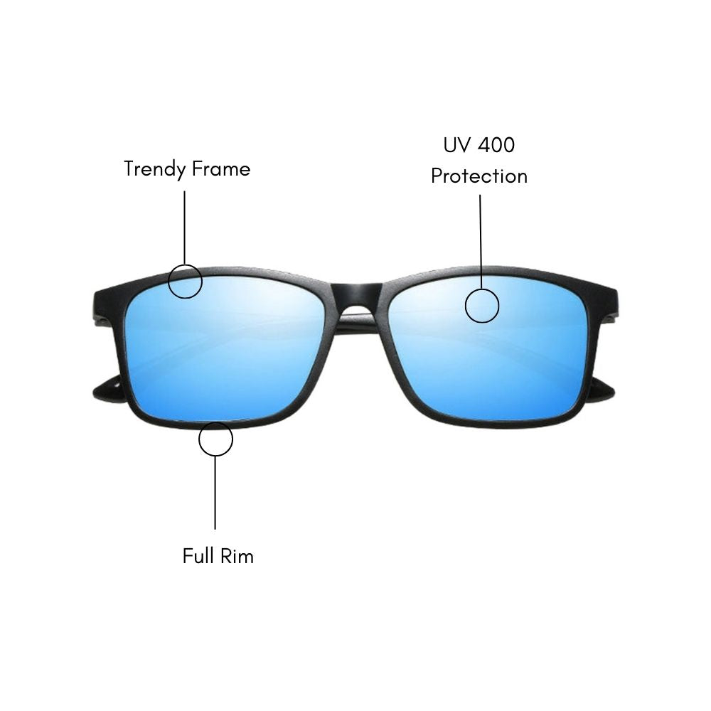 Raven Squared Wayfarer (UV 400 Protection)