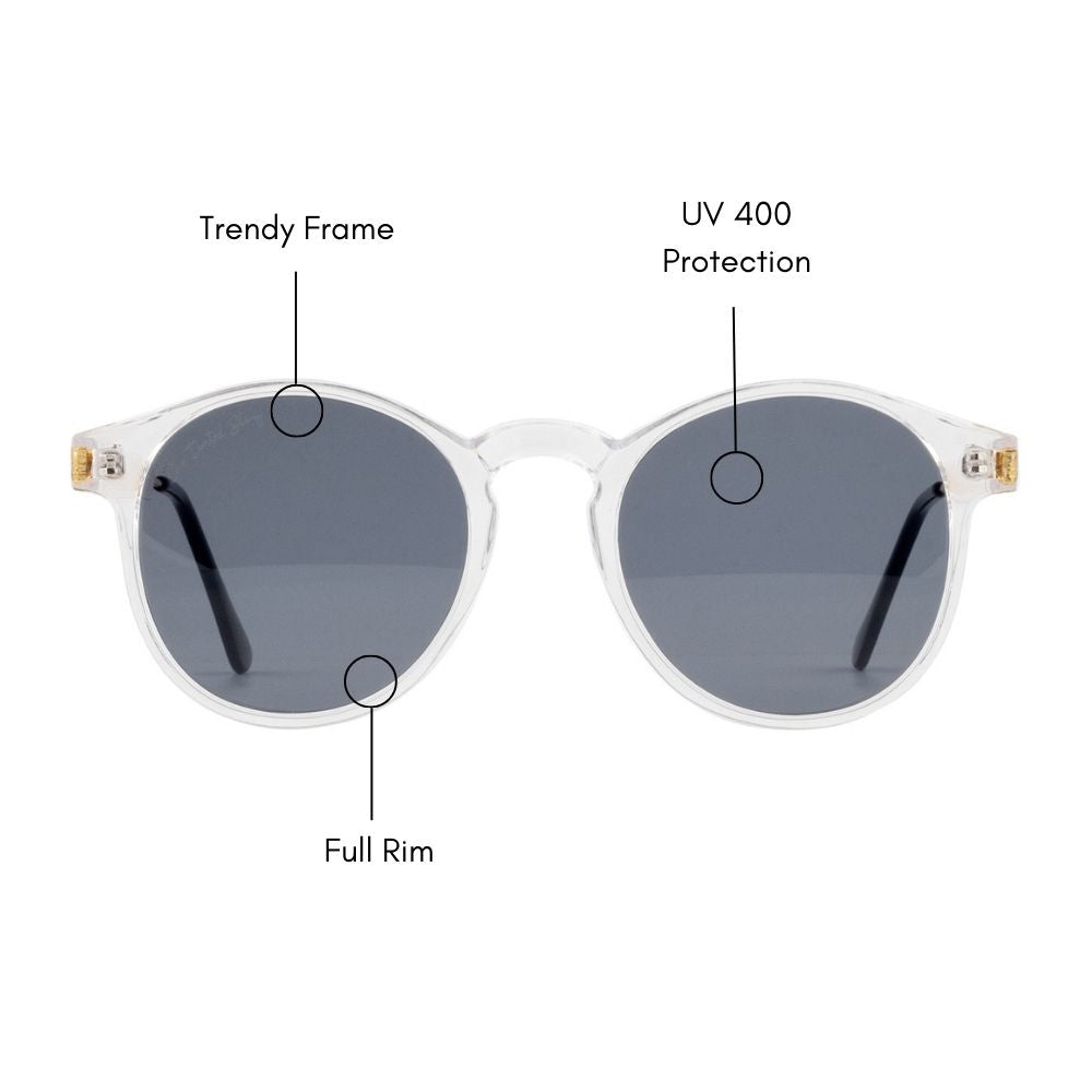 Rage Round Sunglasses (UV 400 Protection)