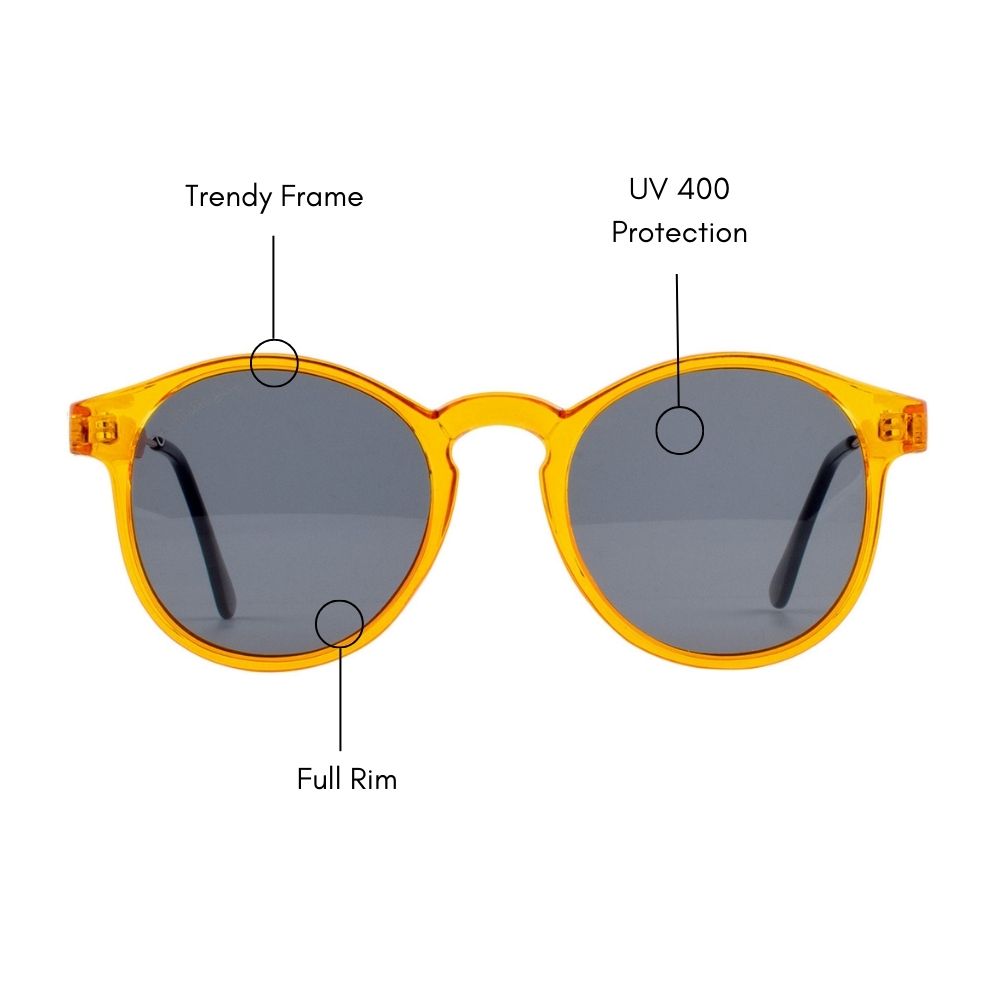 Rage Round Sunglasses (UV 400 Protection)