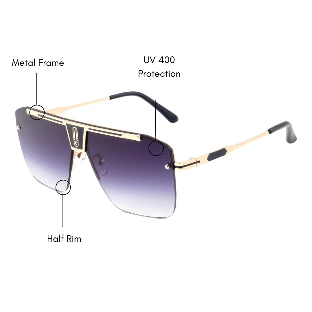 Maverick Aviator Sunglasses (UV 400 Protection)