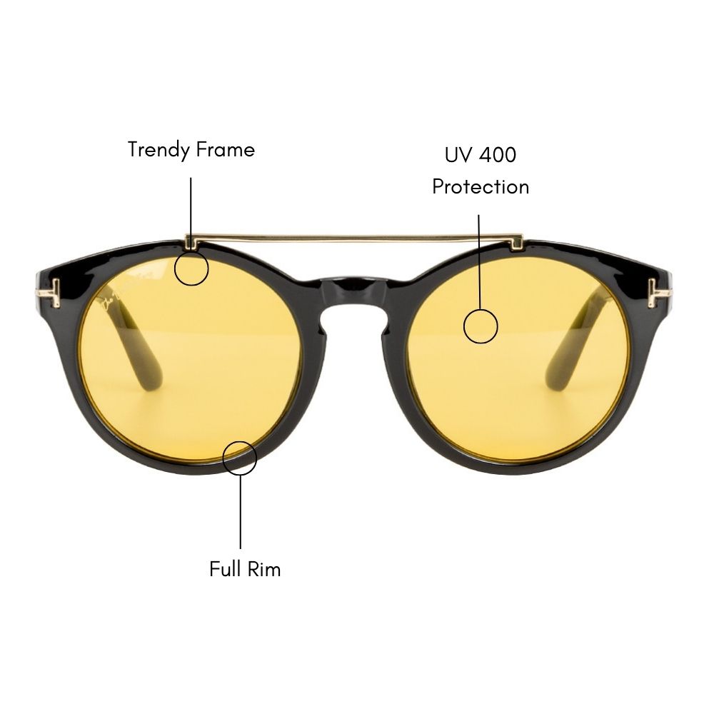 Remit Round Sunglasses (UV 400 Protection)