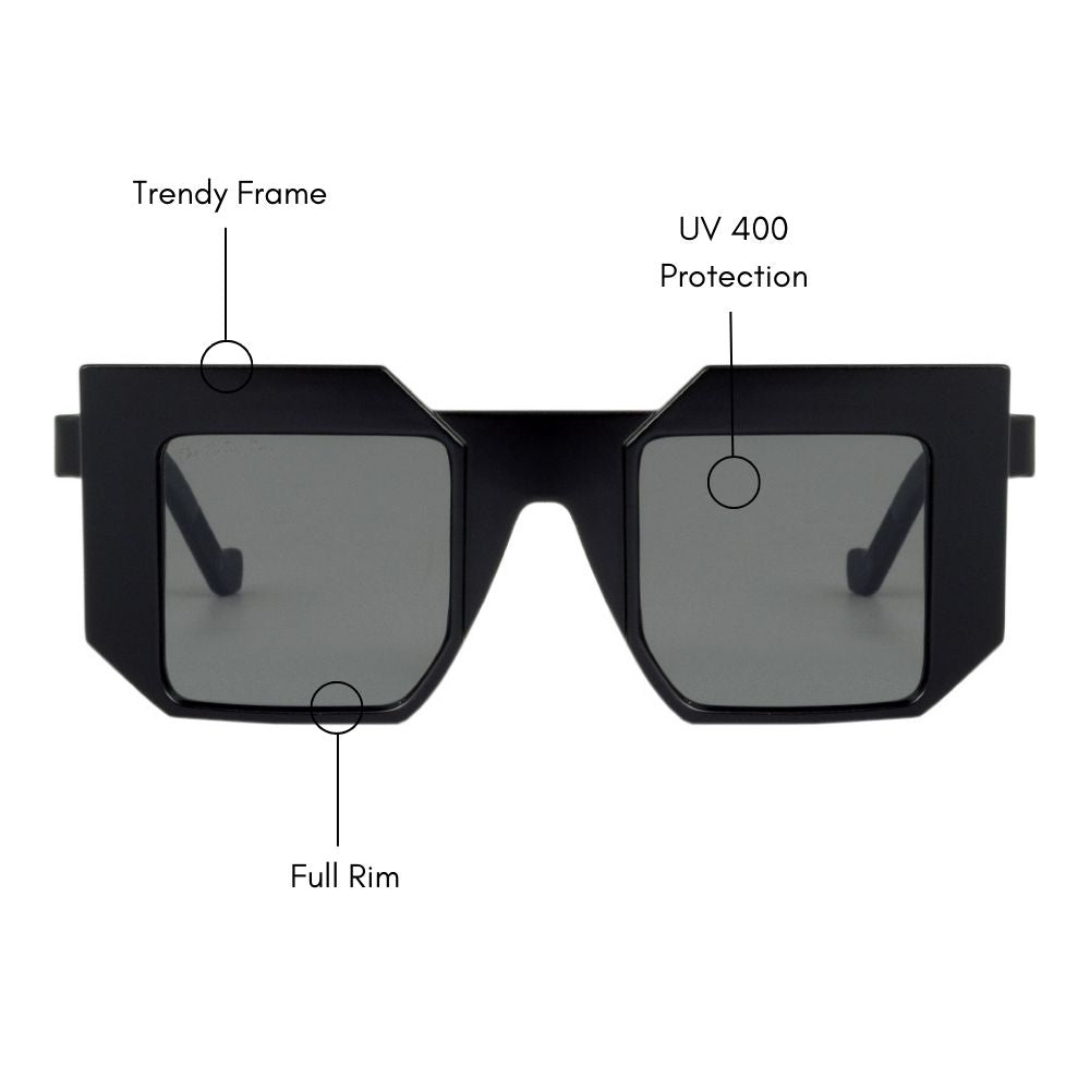 Retro Glam Sunglasses (UV 400 Protection)