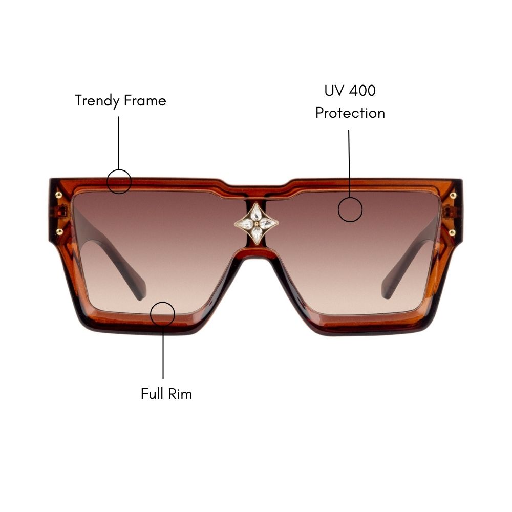 Roman Full Rim Sunglasses (UV 400 Protection)