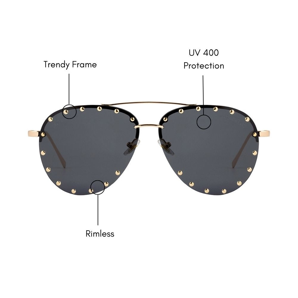 Rover Aviator Sunglasses (UV400 Protection)