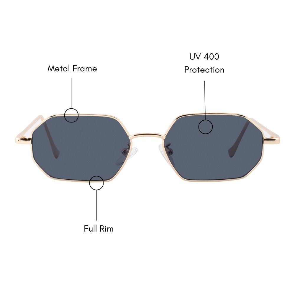 Sleek Dijon Sunglasses (UV400 Protection)
