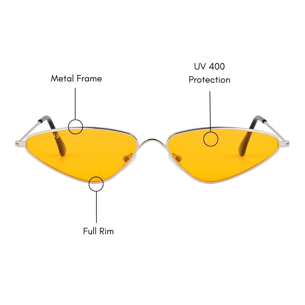 Sleek Triangle Party Sunglasses (UV 400 Protection)