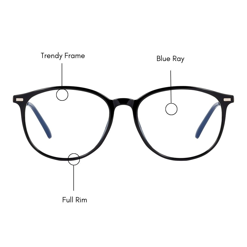 Erika Blue Ray Eyeglasses (UV 400 Protection)