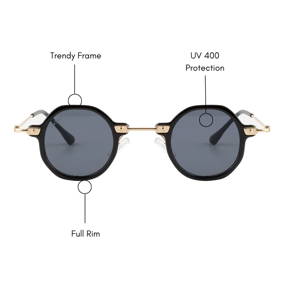 Classic Orb Sunglasses (UV 400 Protection)