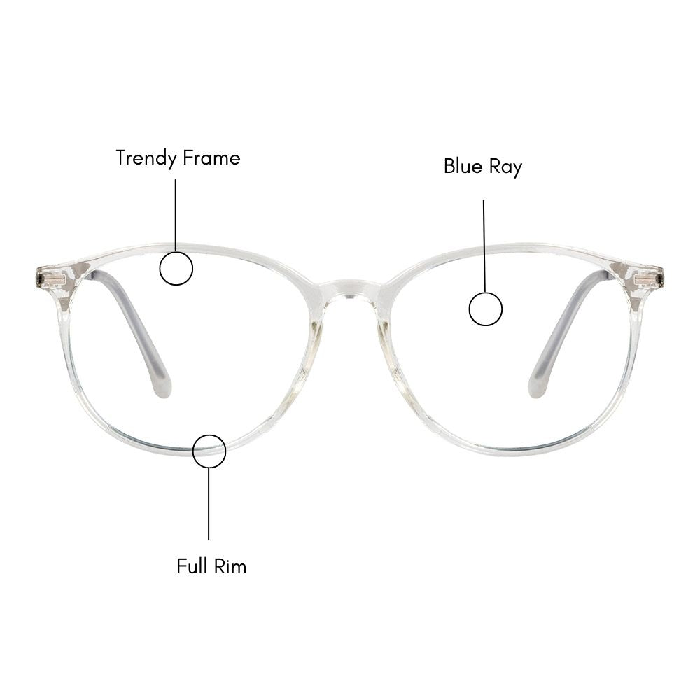 Erika Blue Ray Eyeglasses (UV 400 Protection)