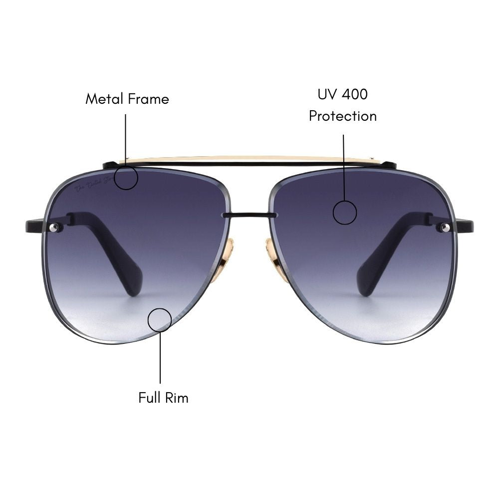 Spacier Aviator Sunglasses (UV400 Protection)