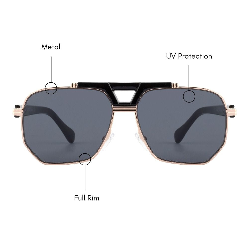 Falcon Aviator Sunglasses (UV 400 Protection)