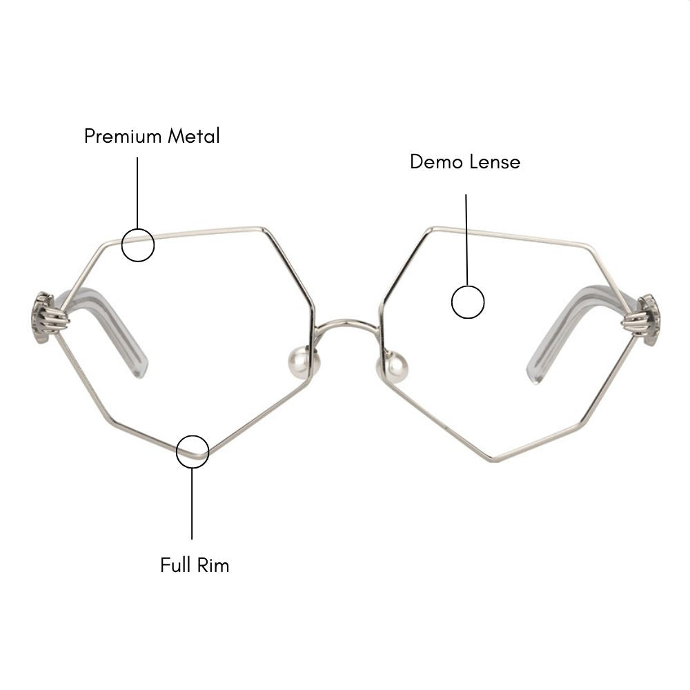 Haynes Hexagonal Eyeglasses