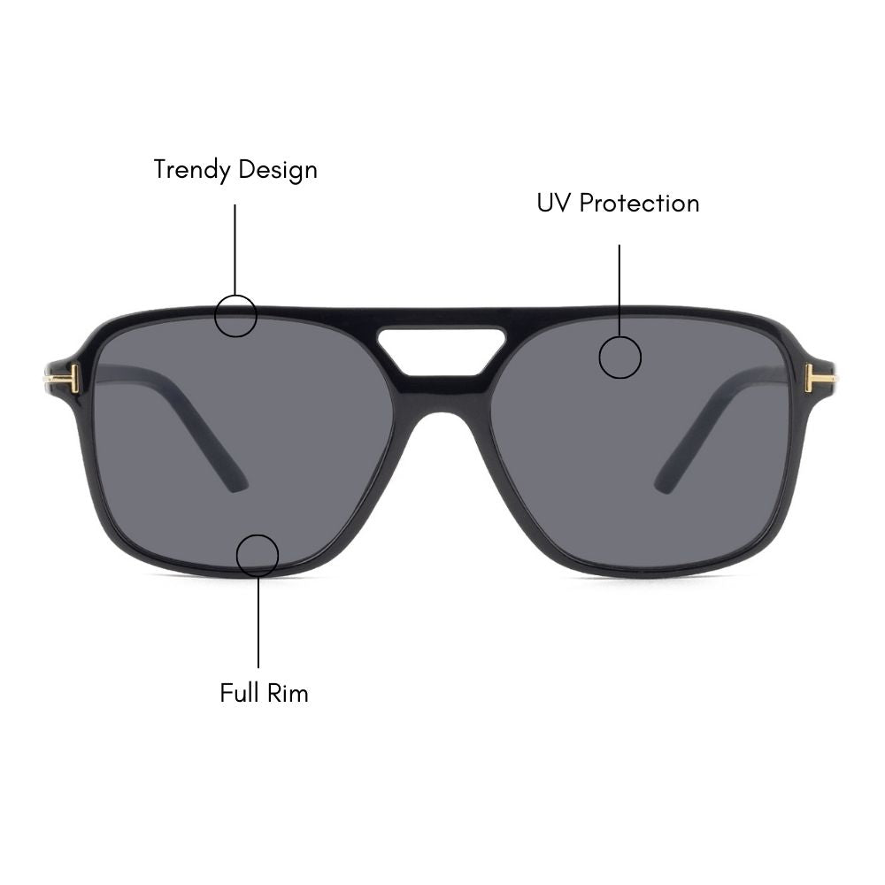 Jackson Full Rim Sunglasses (UV 400 Protection)