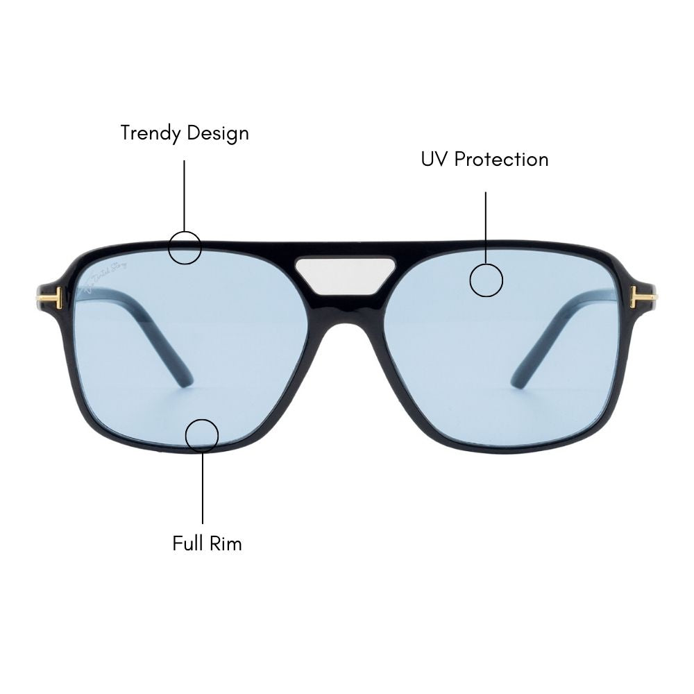 Jackson Full Rim Sunglasses (UV 400 Protection)
