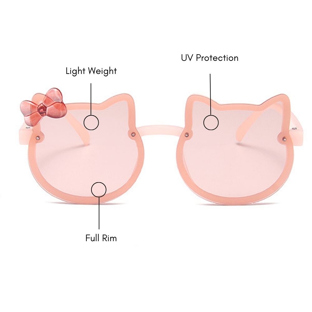 Kids Cute Kitten Sunglasses (UV400 Protection)