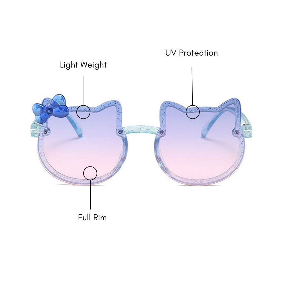 Kids Cute Kitten Sunglasses (UV400 Protection)