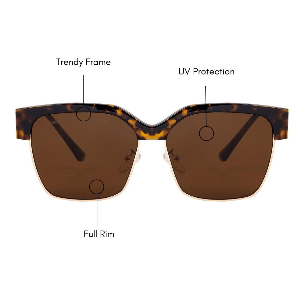 Lynx Clubmaster Sunglasses (UV 400 Protection)