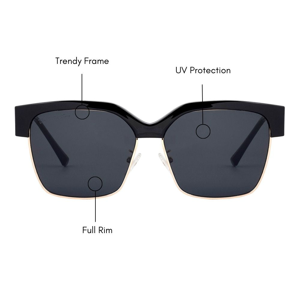 Lynx Clubmaster Sunglasses (UV 400 Protection)