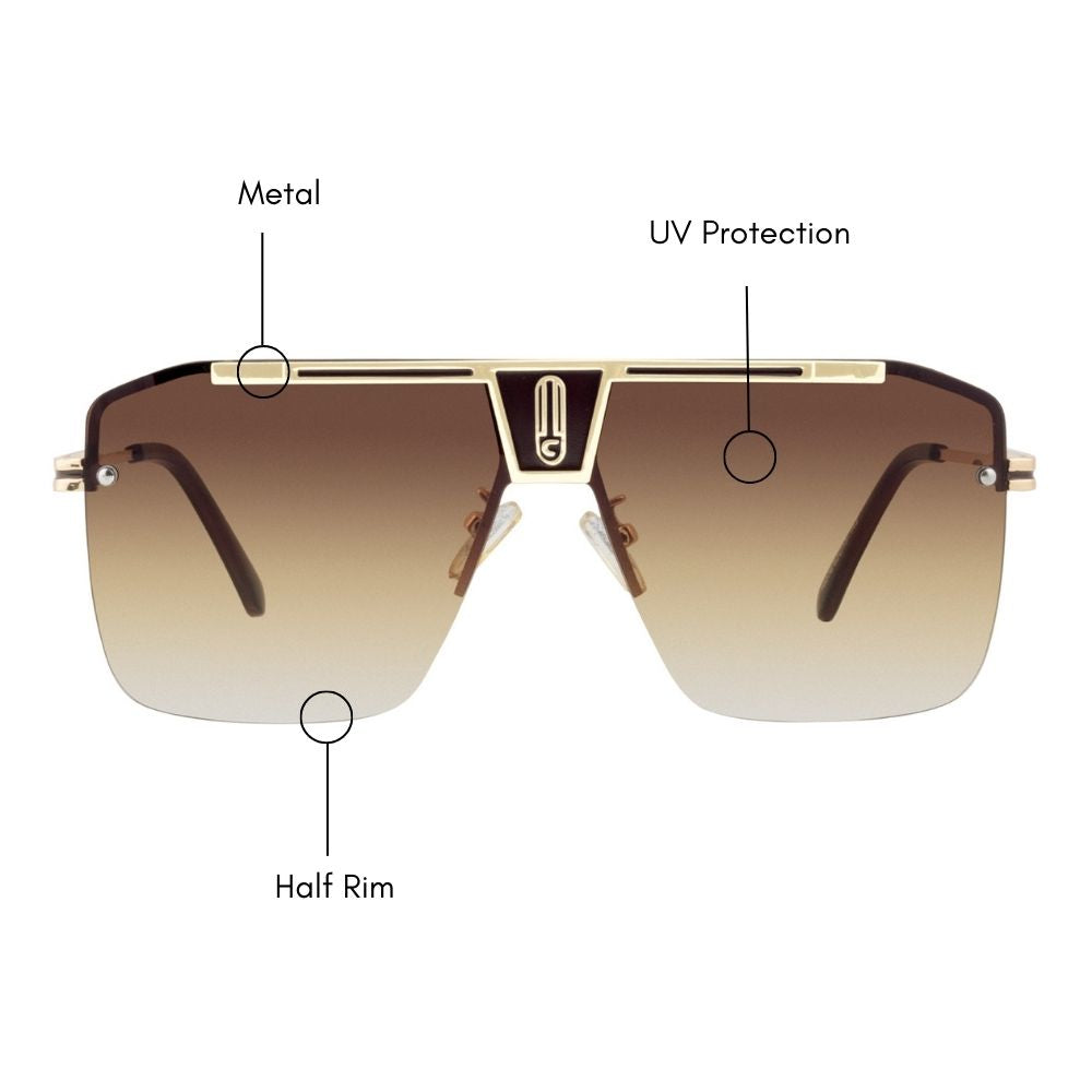 Maverick Aviator Sunglasses (UV 400 Protection)