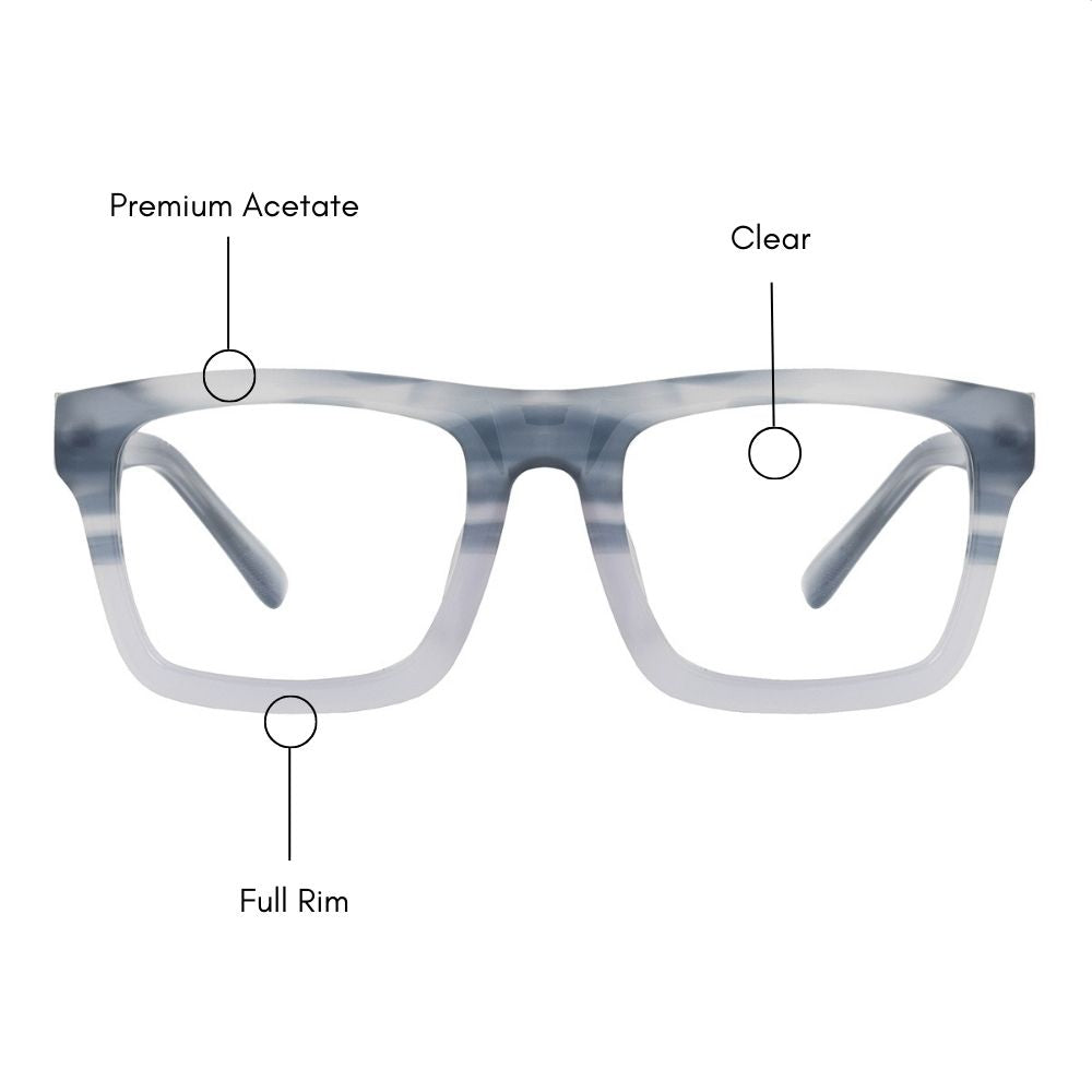 Vivian Wayfarer Eyeglasses