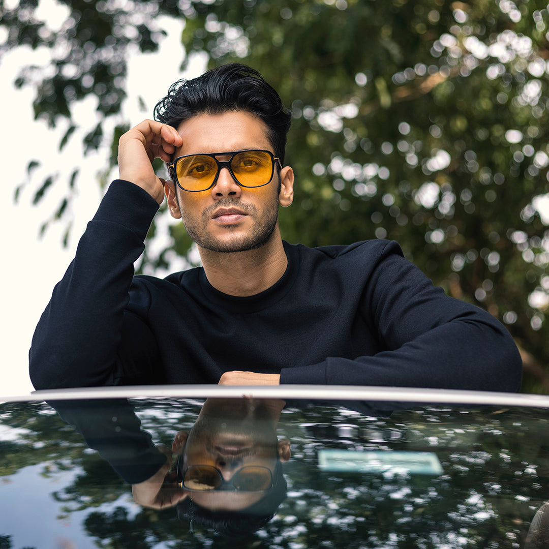 Jackson Full Rim Sunglasses (UV 400 Protection)