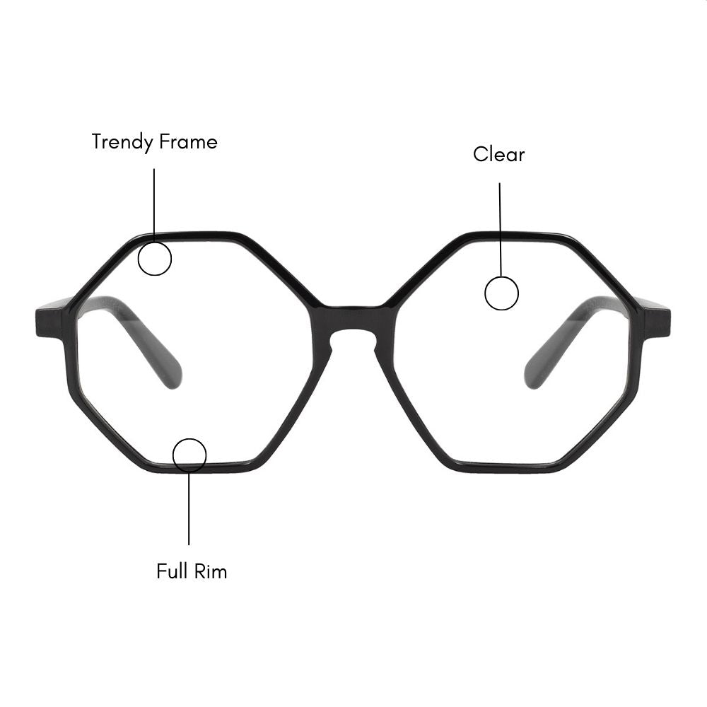 Zonas Hexagon Eyeglasses