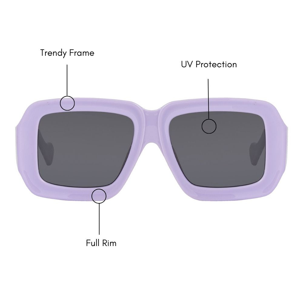 Odeon Oversized Sunglasses (UV 400 Protection)
