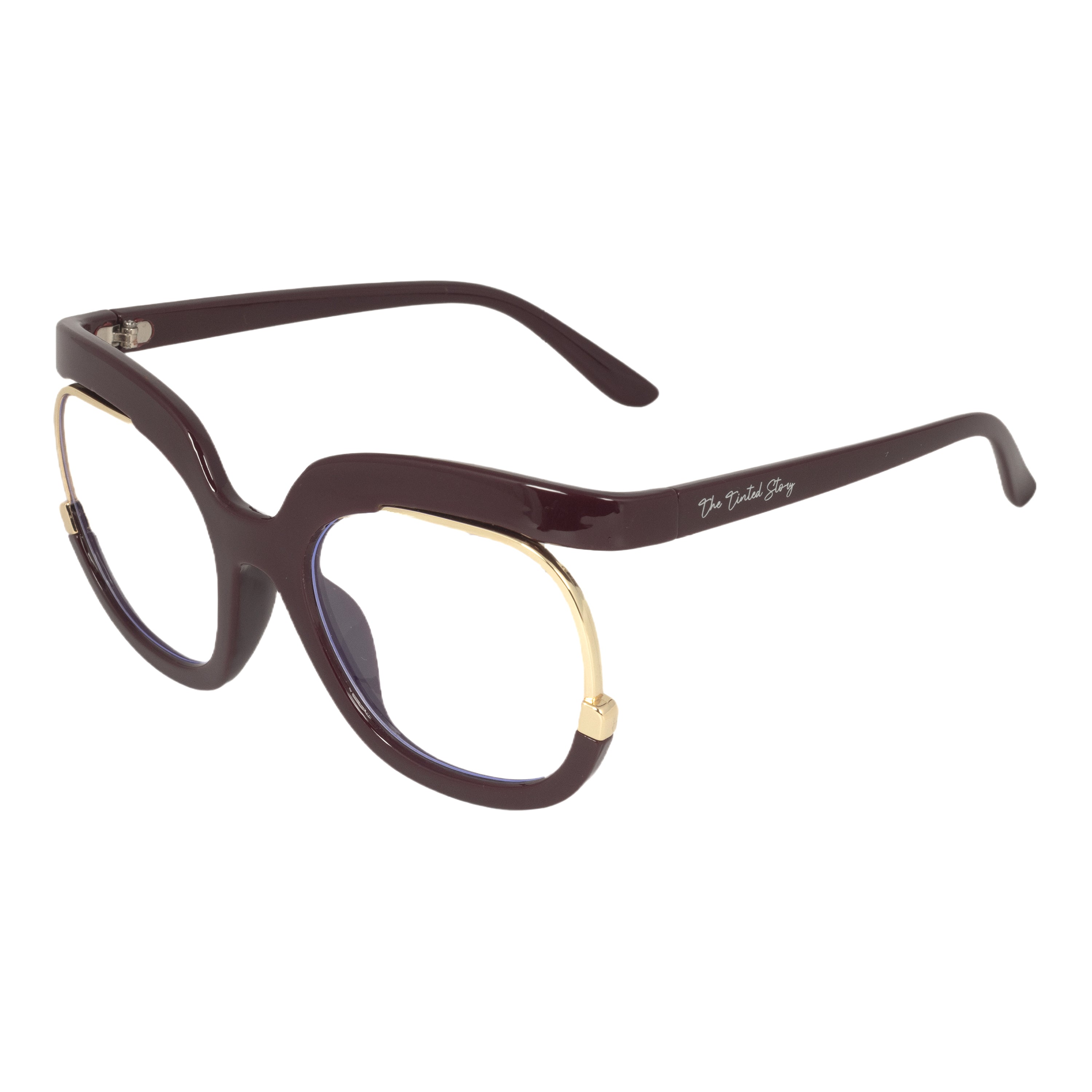 Sculpt Oversized Eyeglasses (UV400 Protection)