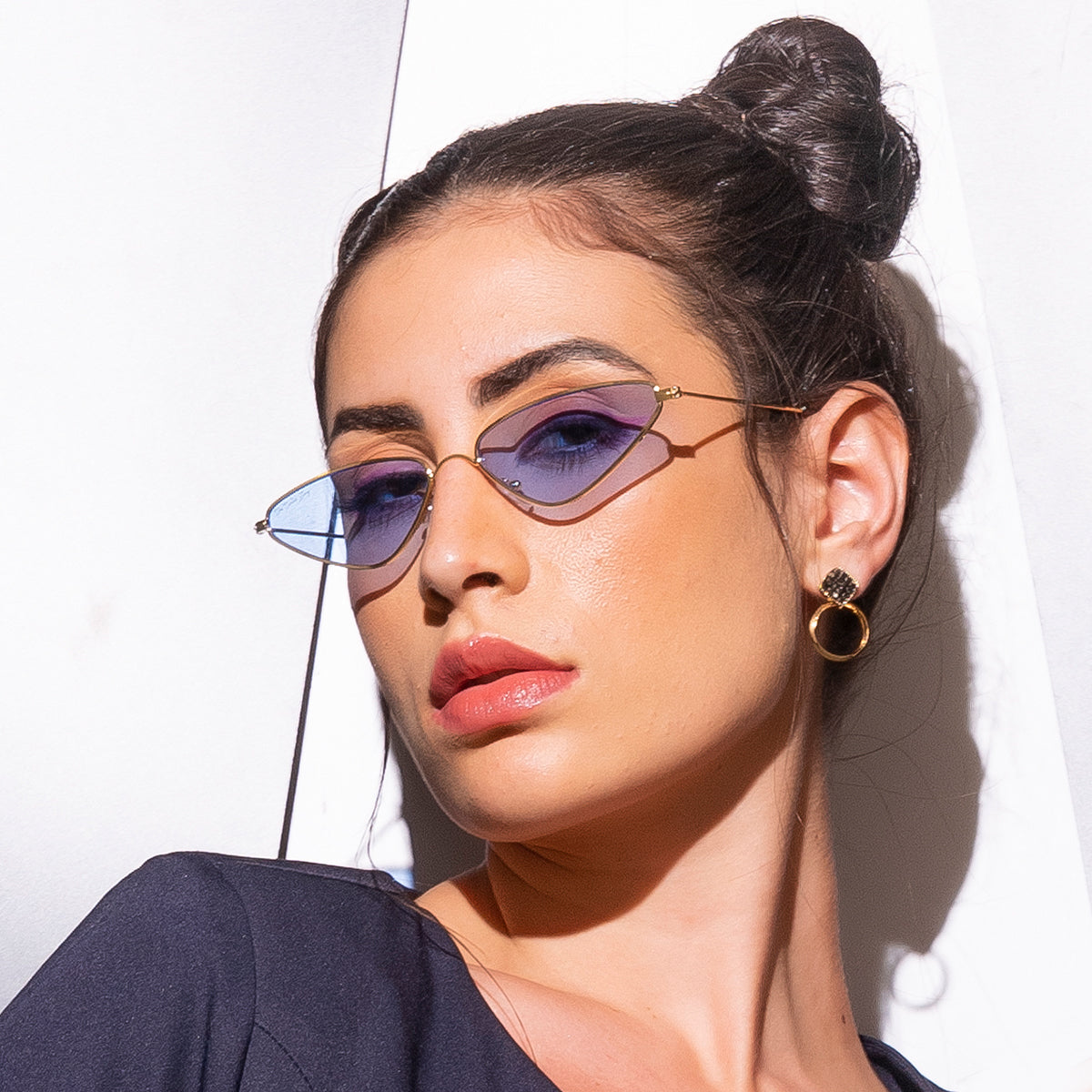 Sleek Triangle Party Sunglasses (UV 400 Protection)
