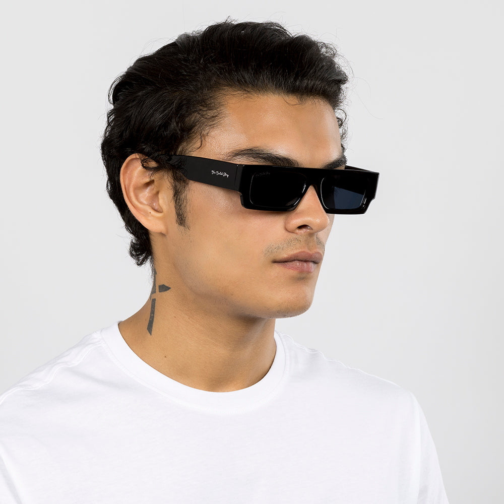 Street Beat Rectangle Sunglasses (UV400 Protection)