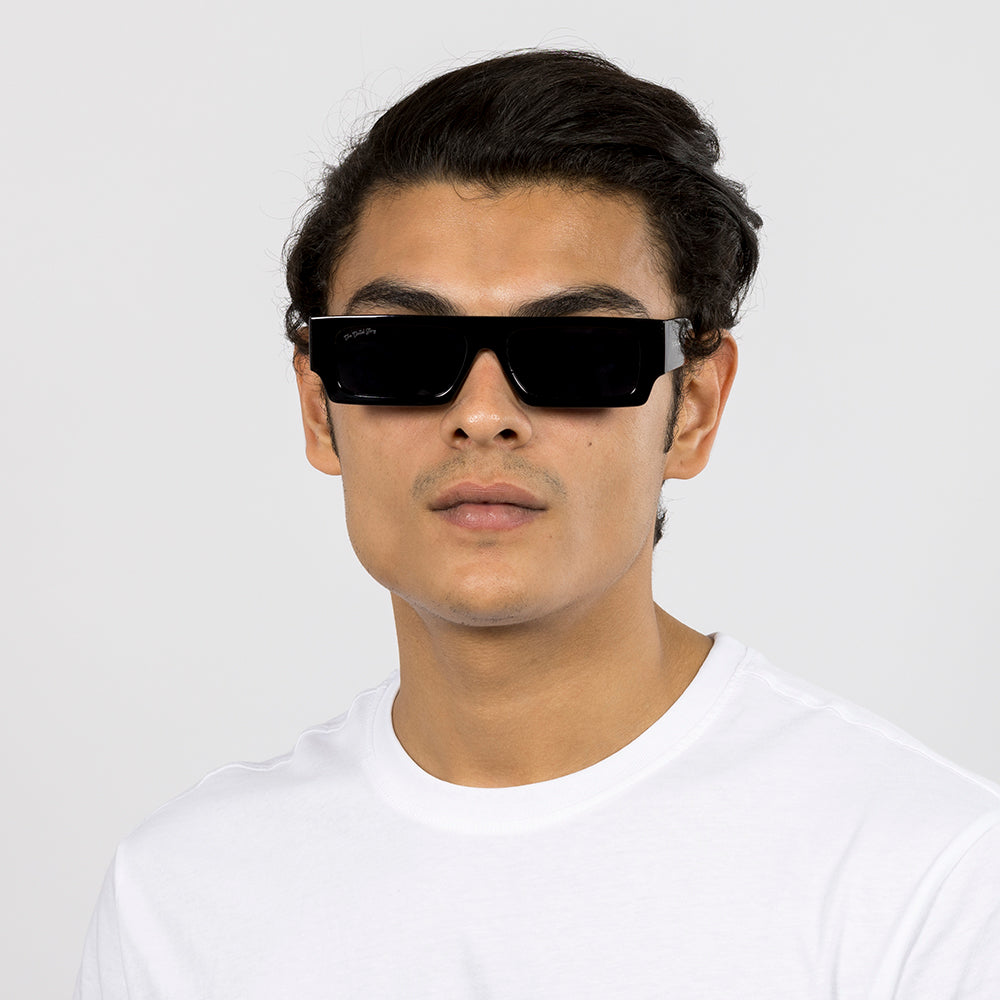 Street Beat Rectangle Sunglasses (UV400 Protection)
