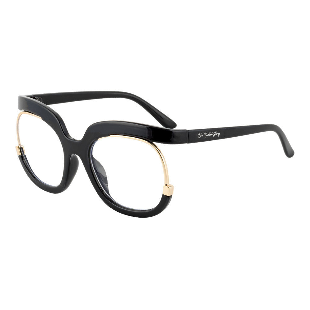 Sculpt Oversized Eyeglasses (UV400 Protection)