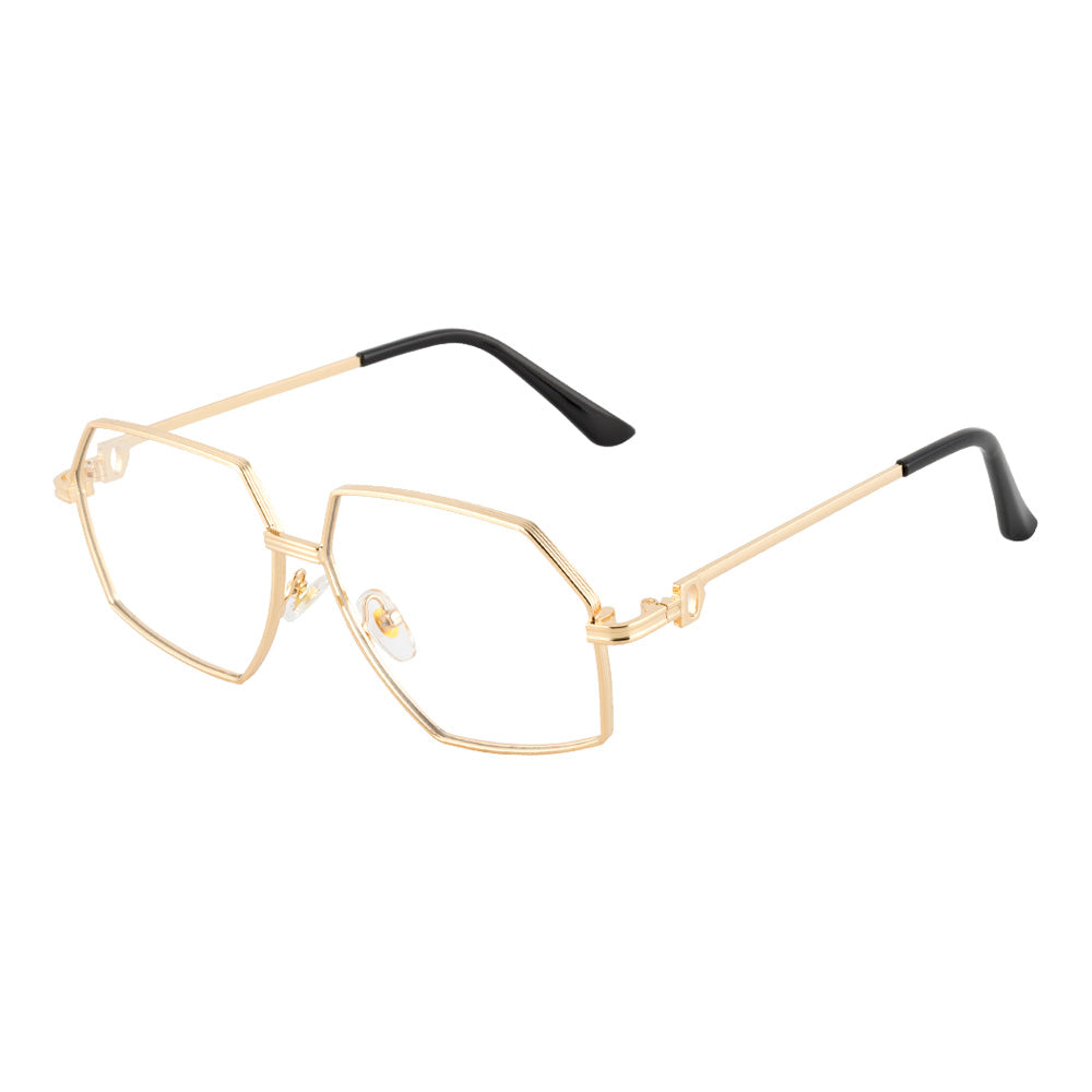 Trope Hexagonal Sunglasses (UV400 Protection)